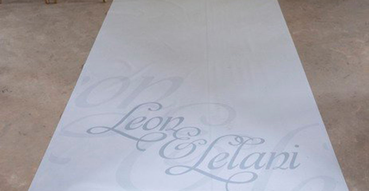 Aisle/Table Runners - For That Special Occasion