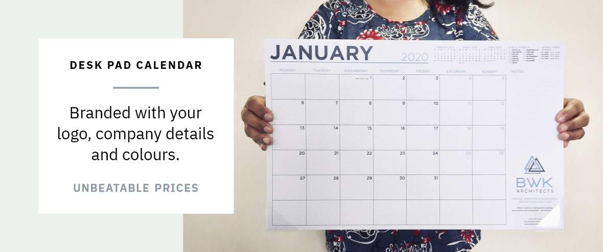 2020 Desk Pad Calendars Available Now Blitsdruk