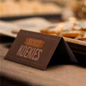 Tent Cards