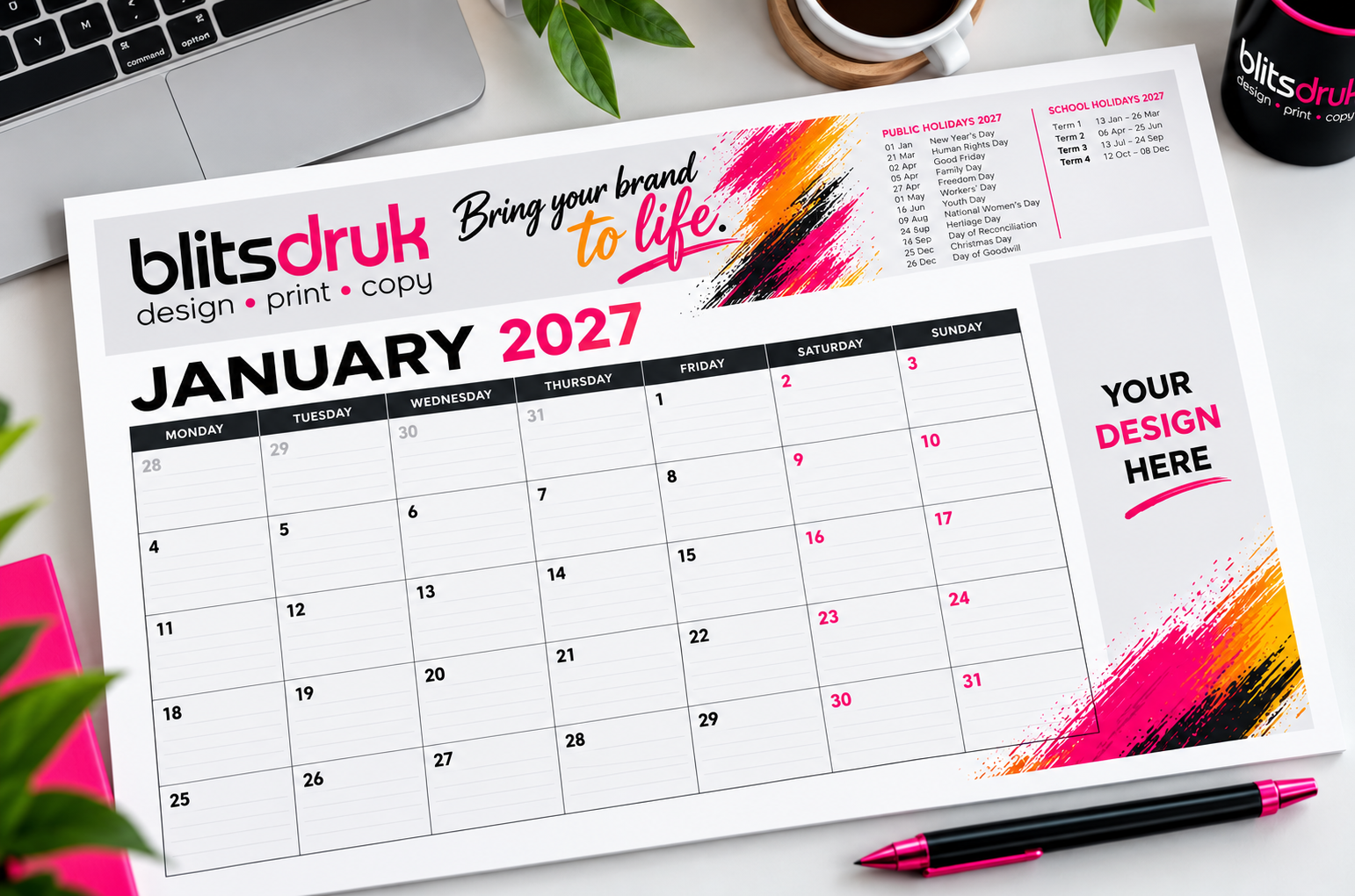 Deskpad Calendars